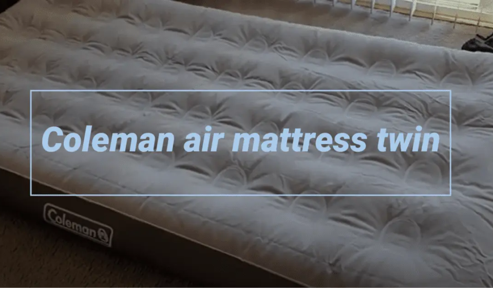 coleman air mattress twin product